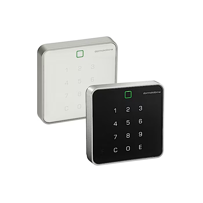 dormakaba Erfassungseinheit 90 02 mit PIN-Zahlentastatur – elektronische Schliessanlage für Innen- und geschützte Aussenbereiche, ideal zur sicheren Zutrittskontrolle